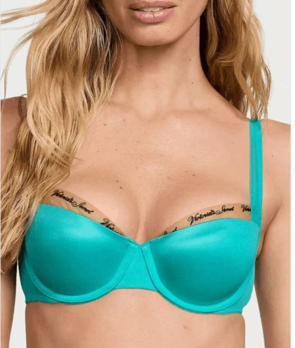 NWT Victoria's Secret Very Sexy Icon Balconet Bra Size 34D in Sea Green